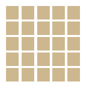 25 cubes